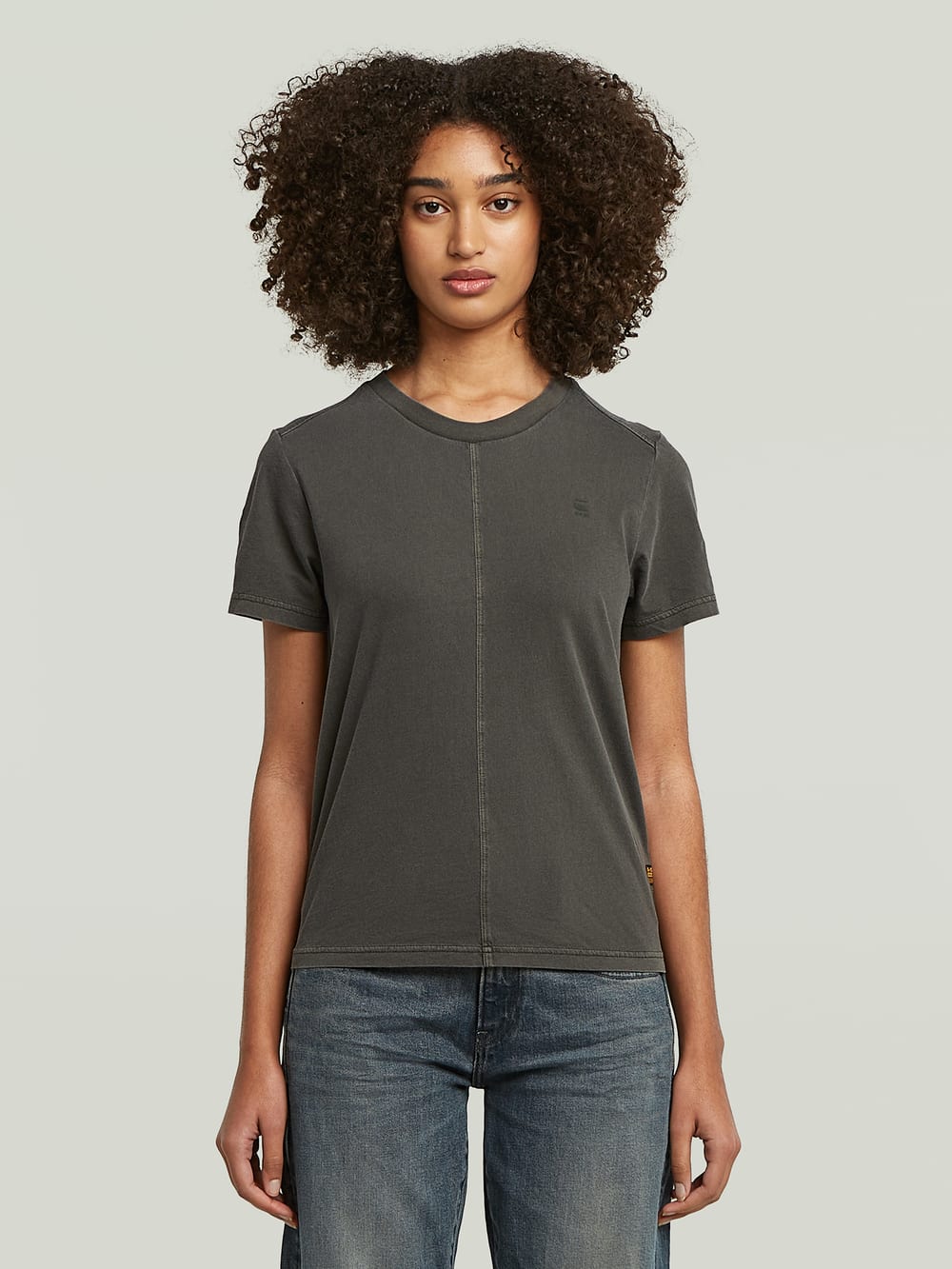 送料込★G-Star★Seam Detail Loose Tシャツ Seam Detail Loose T-Shirt | Black | G-STAR® AT