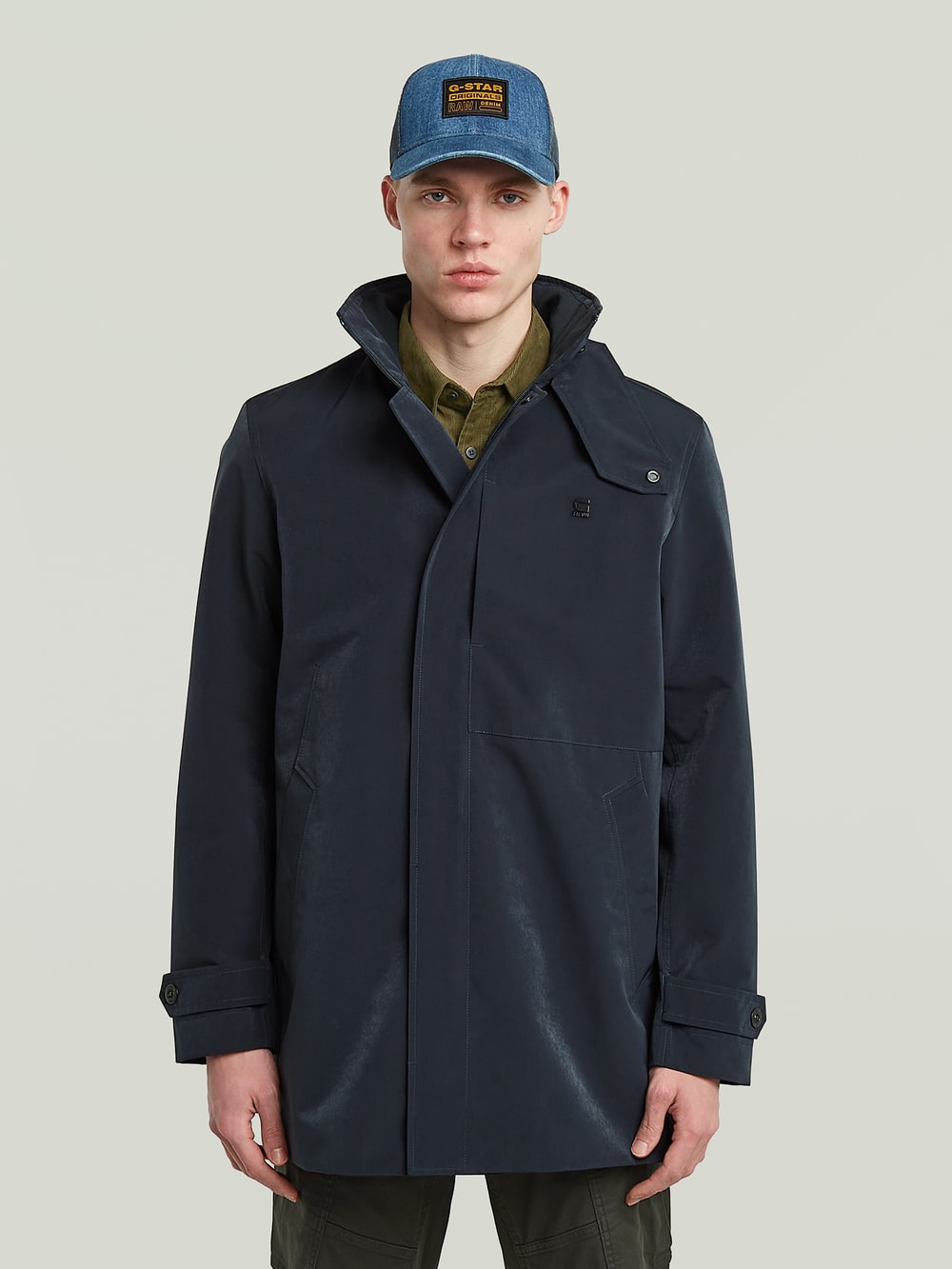 G-STAR RAW(ジースターロウ) ロックスタートダブルトレンチコート