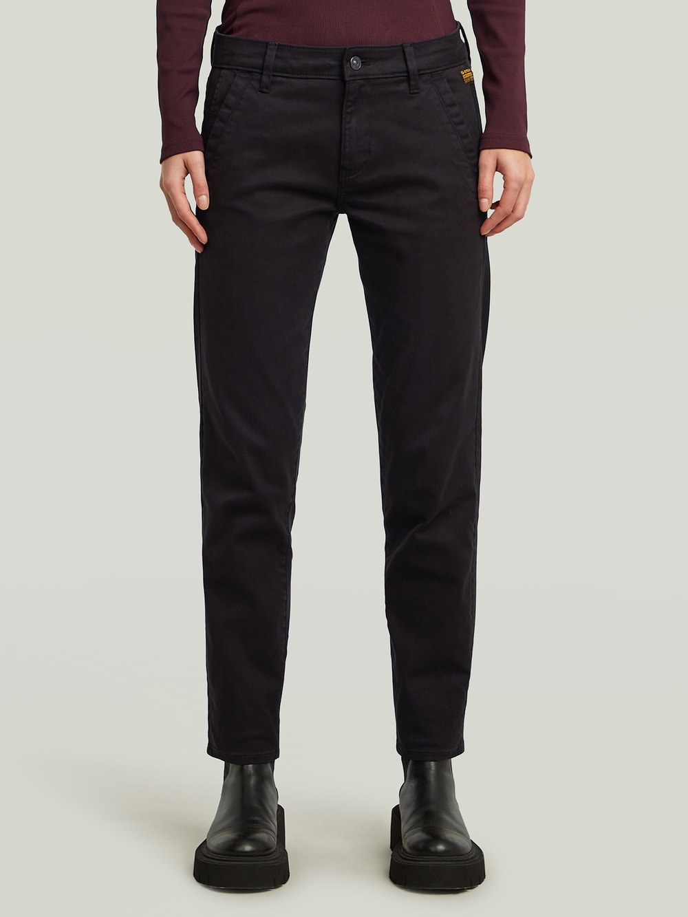 Kate Boyfriend Pants | グレー | G-STAR® JP