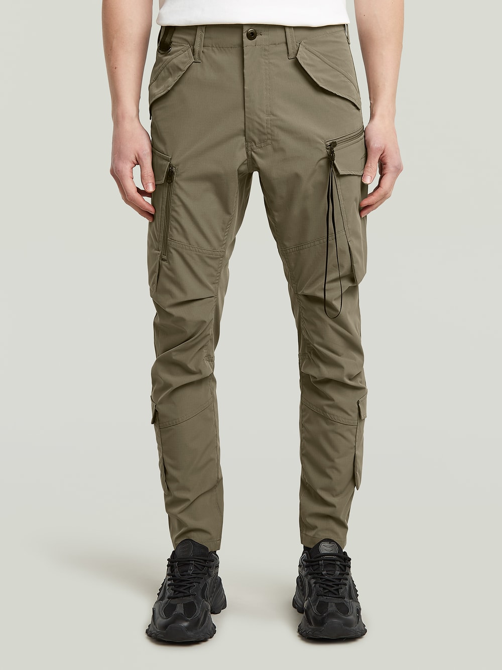 Zip Pocket 3D Skinny Cargo Pants 2.0 | グレー | G-STAR® JP