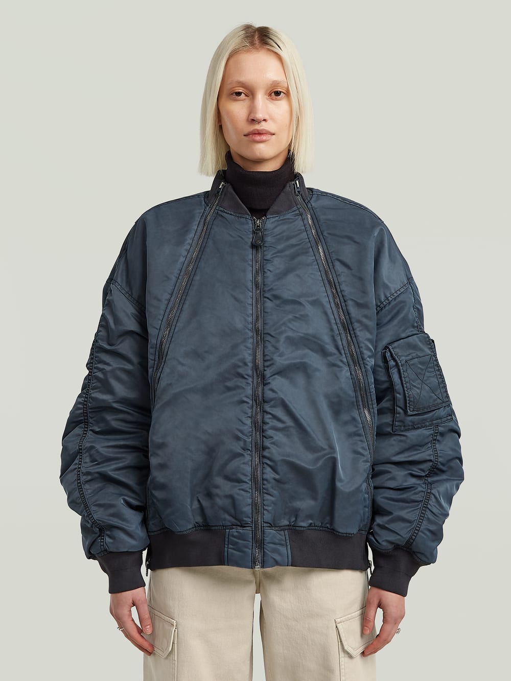 お値下げ中！【新品・希少】G-STAR RAW WOMEN ボンバージャケットS 楽天市場】ジースターロウ ボンバージャケットの通販