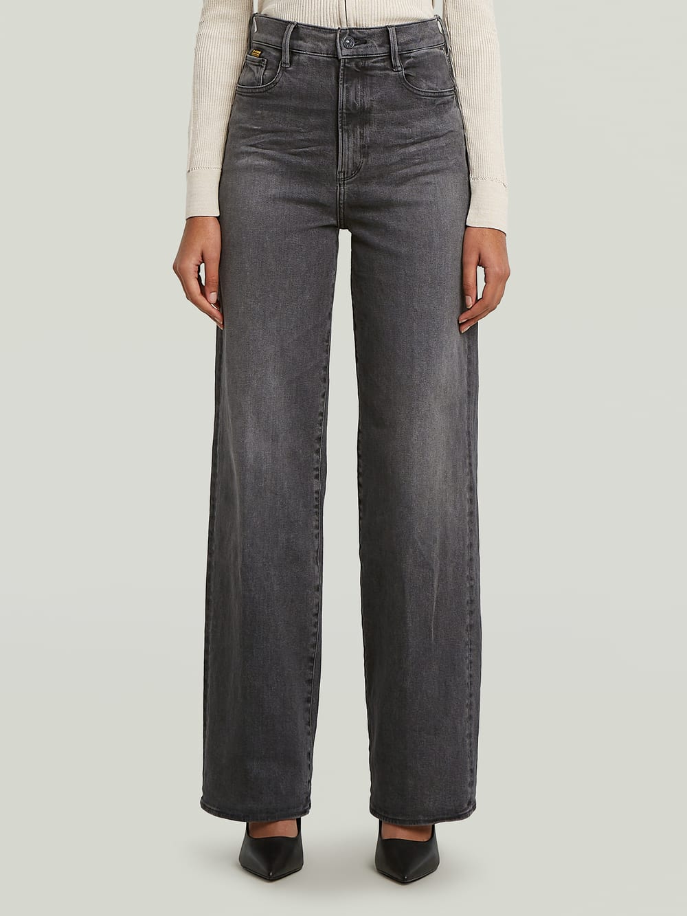 Roos High Loose Jeans | Donkerblauw | G-STAR® NL