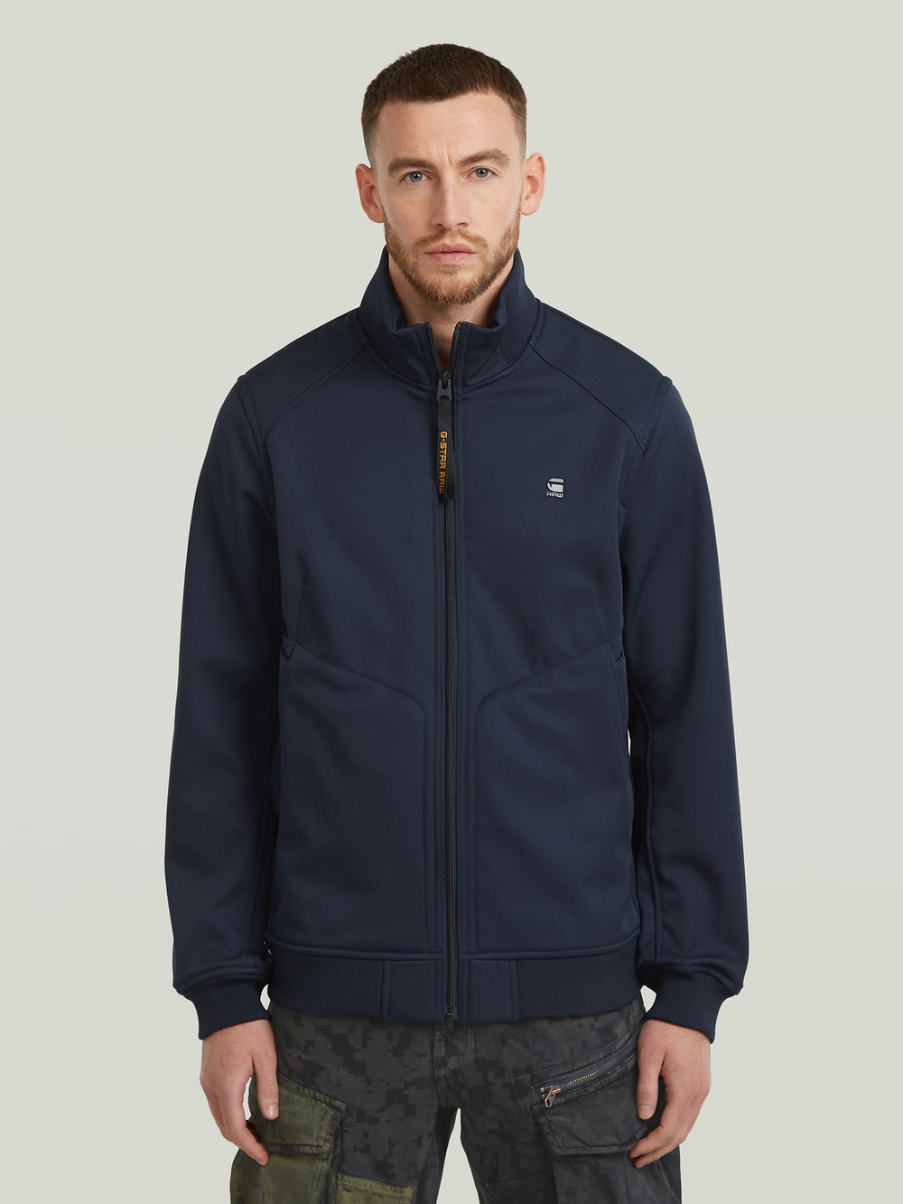 Softshell Track Jacket | Dark blue | G-STAR® NL