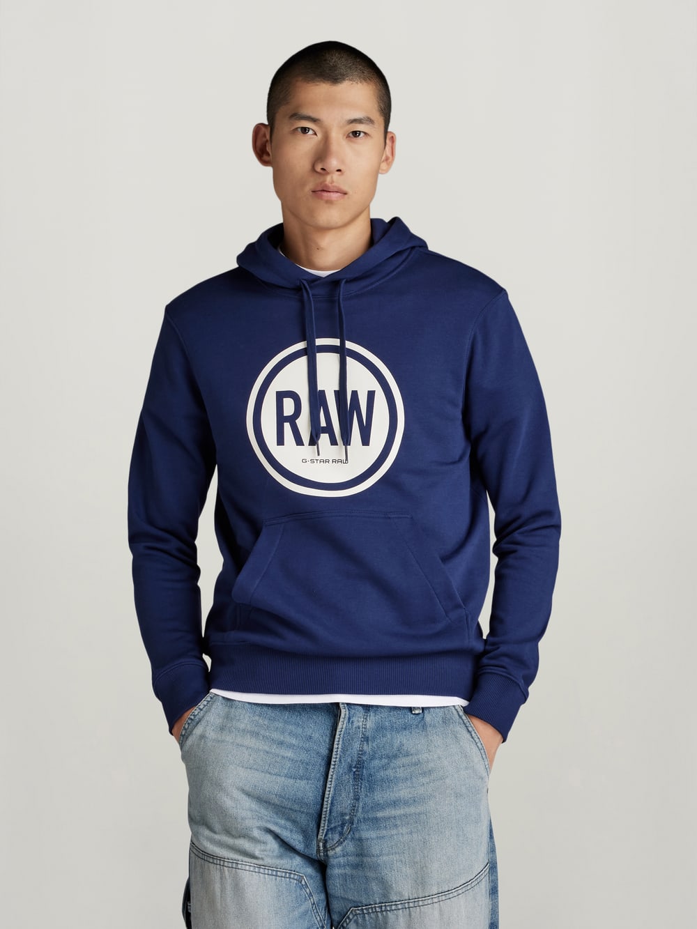 送料込★G-Star★パーカー Retro Shadow Retro Shadow Graphic Hooded Sweater | Grey | G-STAR® US