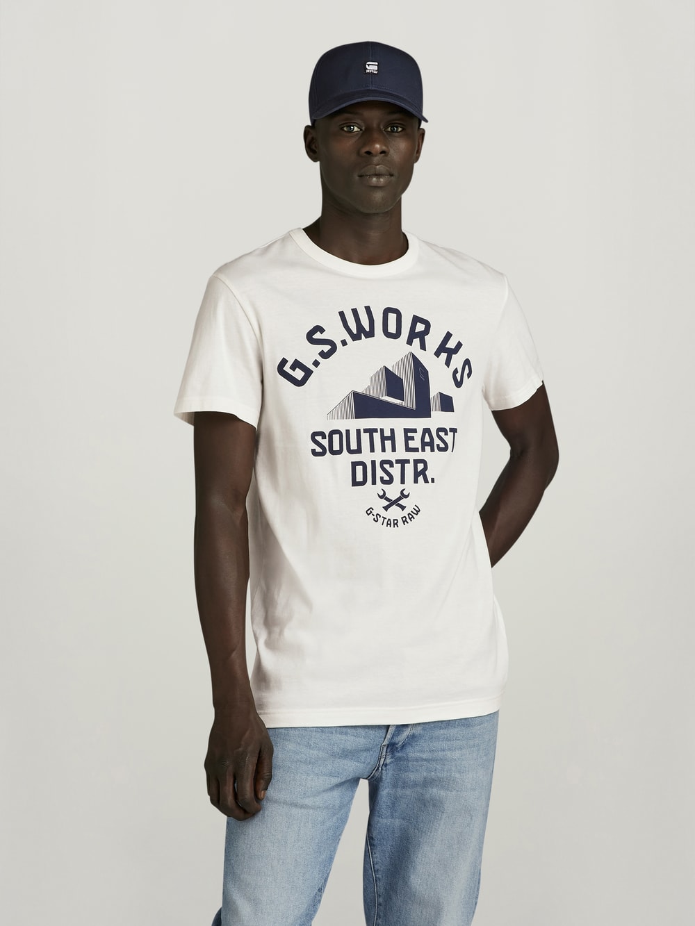 Graphic 8 T-Shirt | Dark blue | G-STAR® US