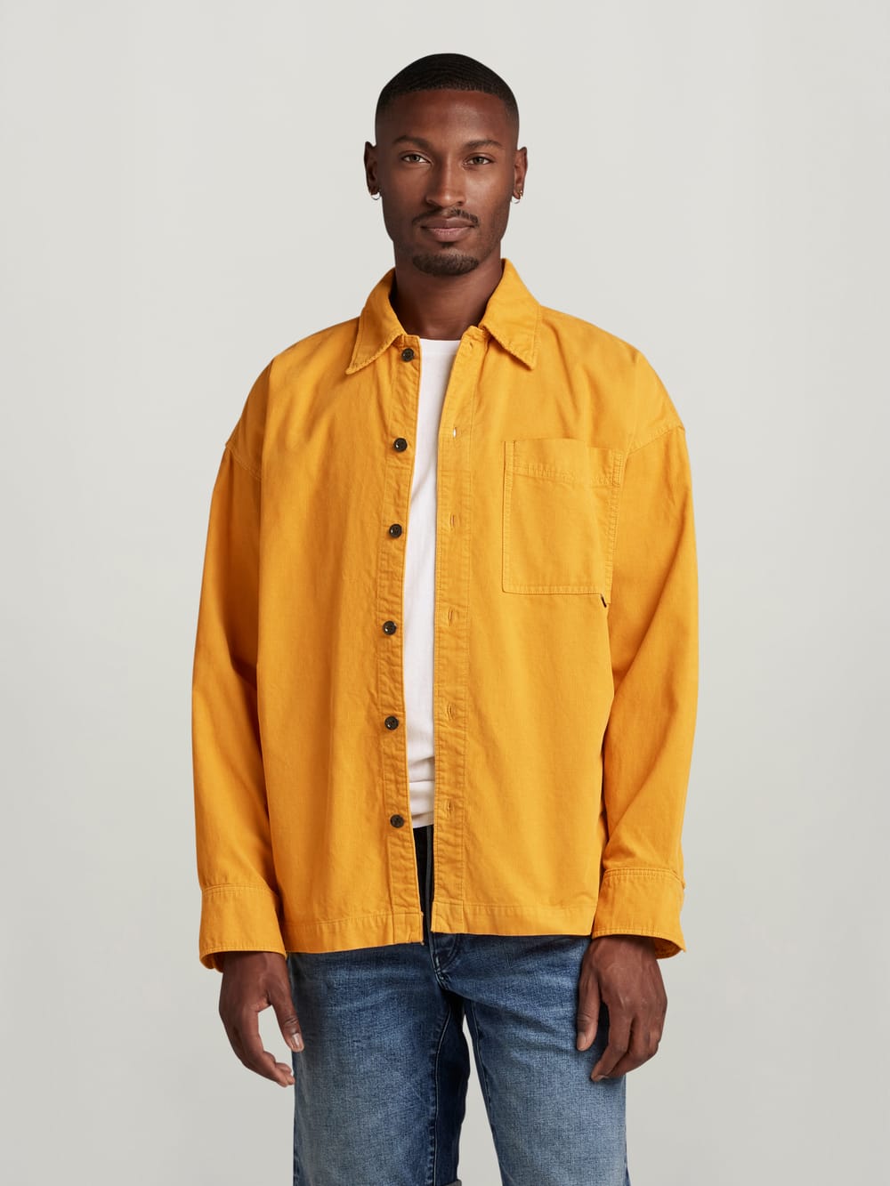 Boxy Fit Shirt | Yellow | G-STAR® US