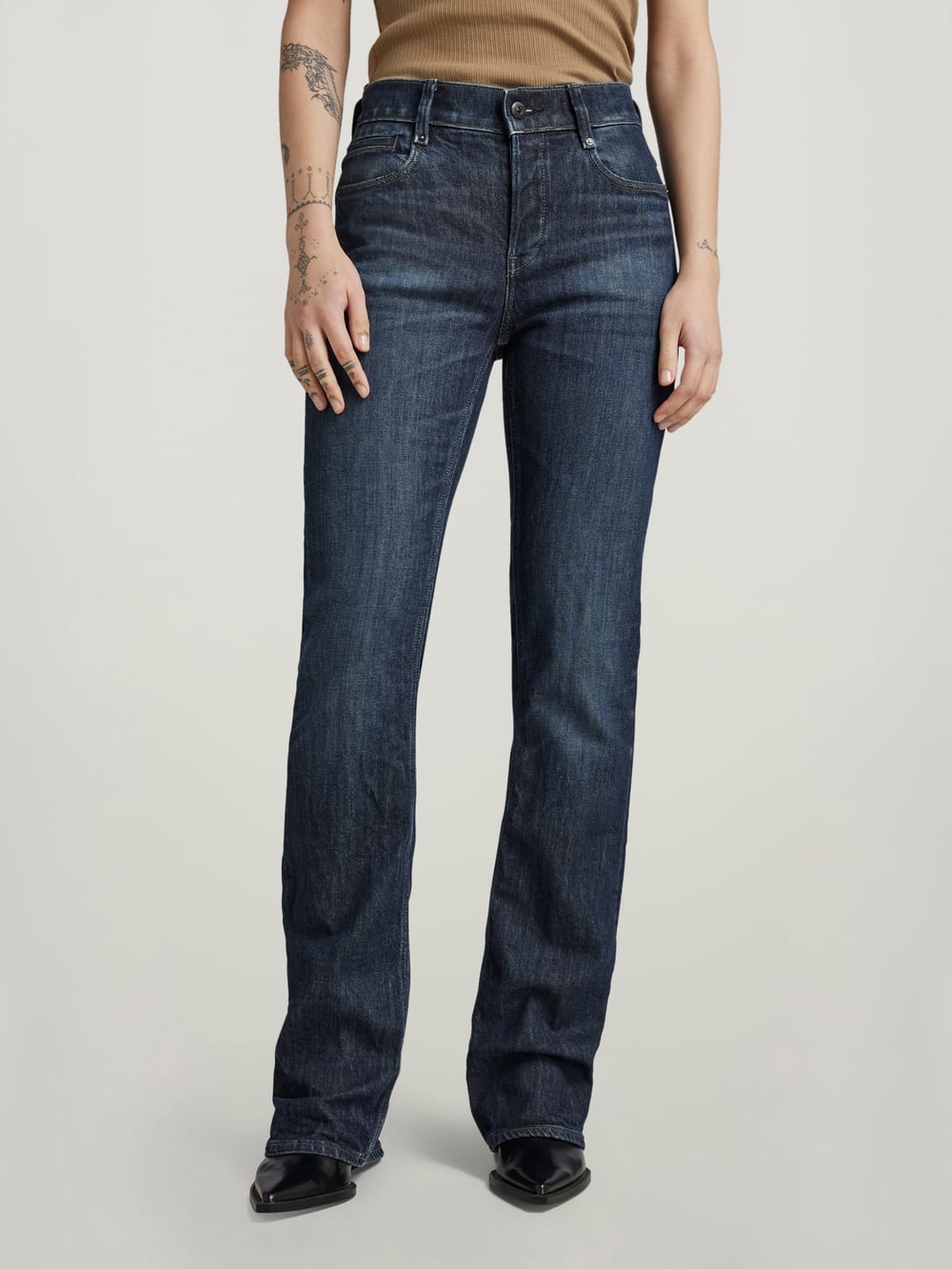 Noxer Straight Jeans | Medium blue | G-STAR® US