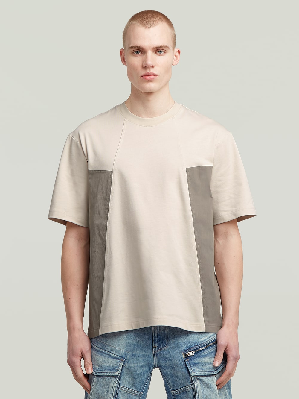 送料込★G-Star★Shadow Woven Camo Pocket 半袖Tシャツ G-Star Shadow Woven Camo Pocket T-Shirt in Natural for Men