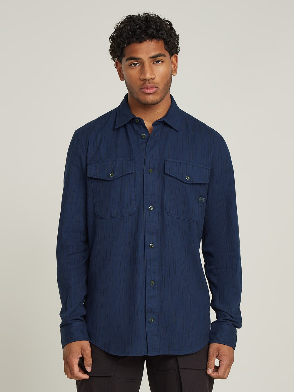 Dressed Super Slim Shirt | ブラック | G-STAR® JP