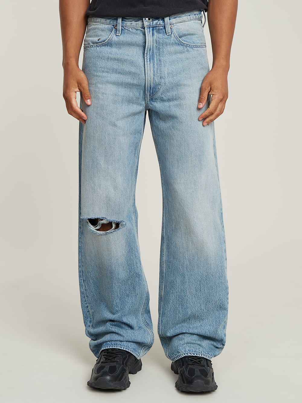 Long Pocket Loose Jeans | Medium blue | G-STAR® US