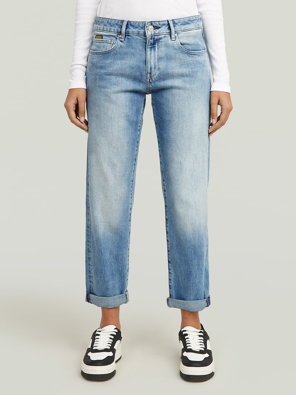 【ギフ_包装】 Women's Boyfriend Jeans | Ripped Low & High Waisted | G-Star パンツ