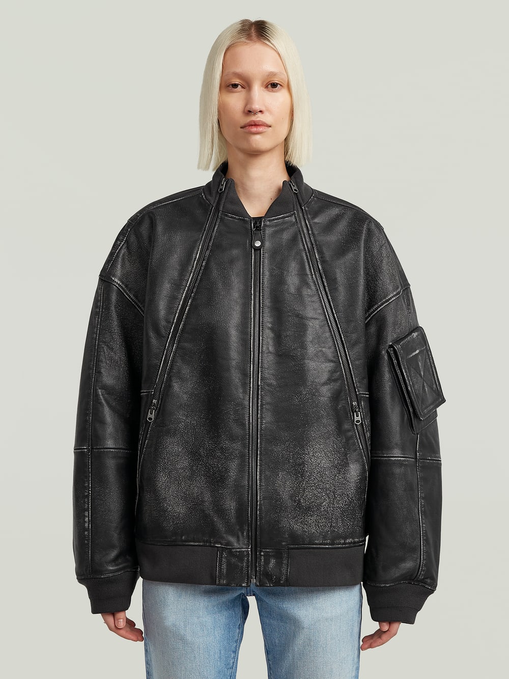 ジャケット・アウター GAJESS Giselle Leather Blouson Gisele Leather Blouson | Gajess
