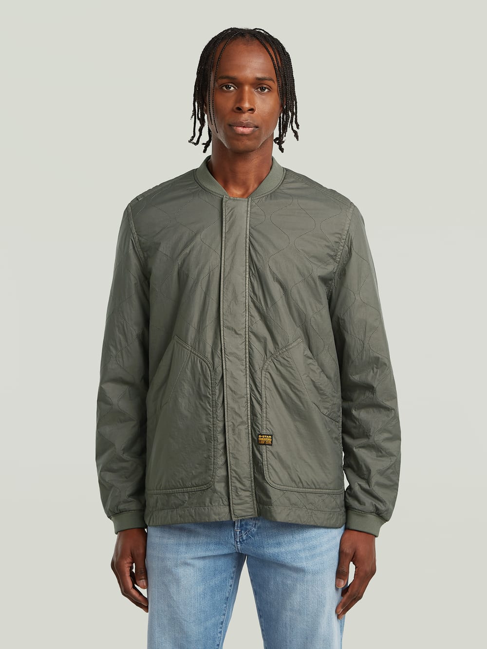 Vodan PM 3D Slim Jacket | ダークブルー | G-STAR® JP