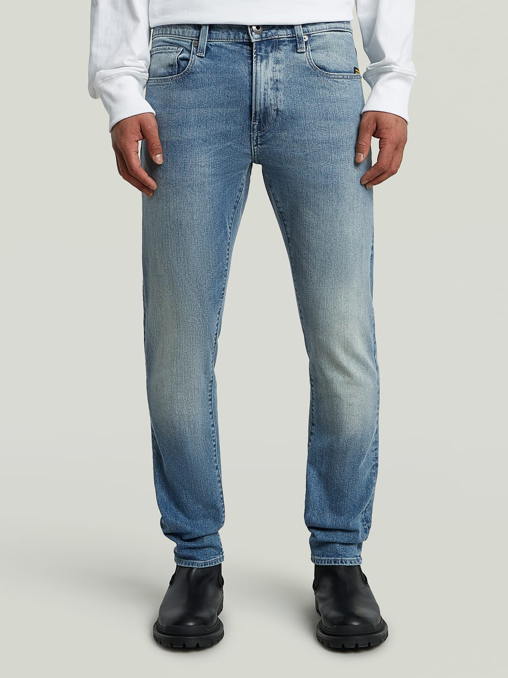 3301 Slim Jeans | Light blue | G-STAR® US