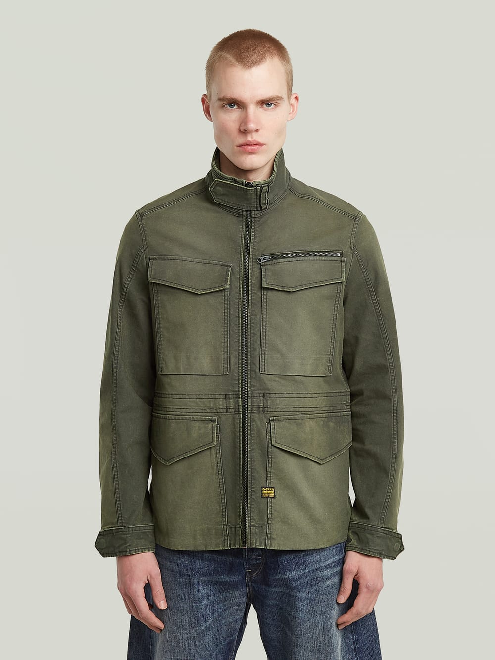 wtpg 様G-STAR RAW MOWER LEATHER JKT ライダース G STAR RAW Soft Green Leather Jacket Military Motorcycle M
