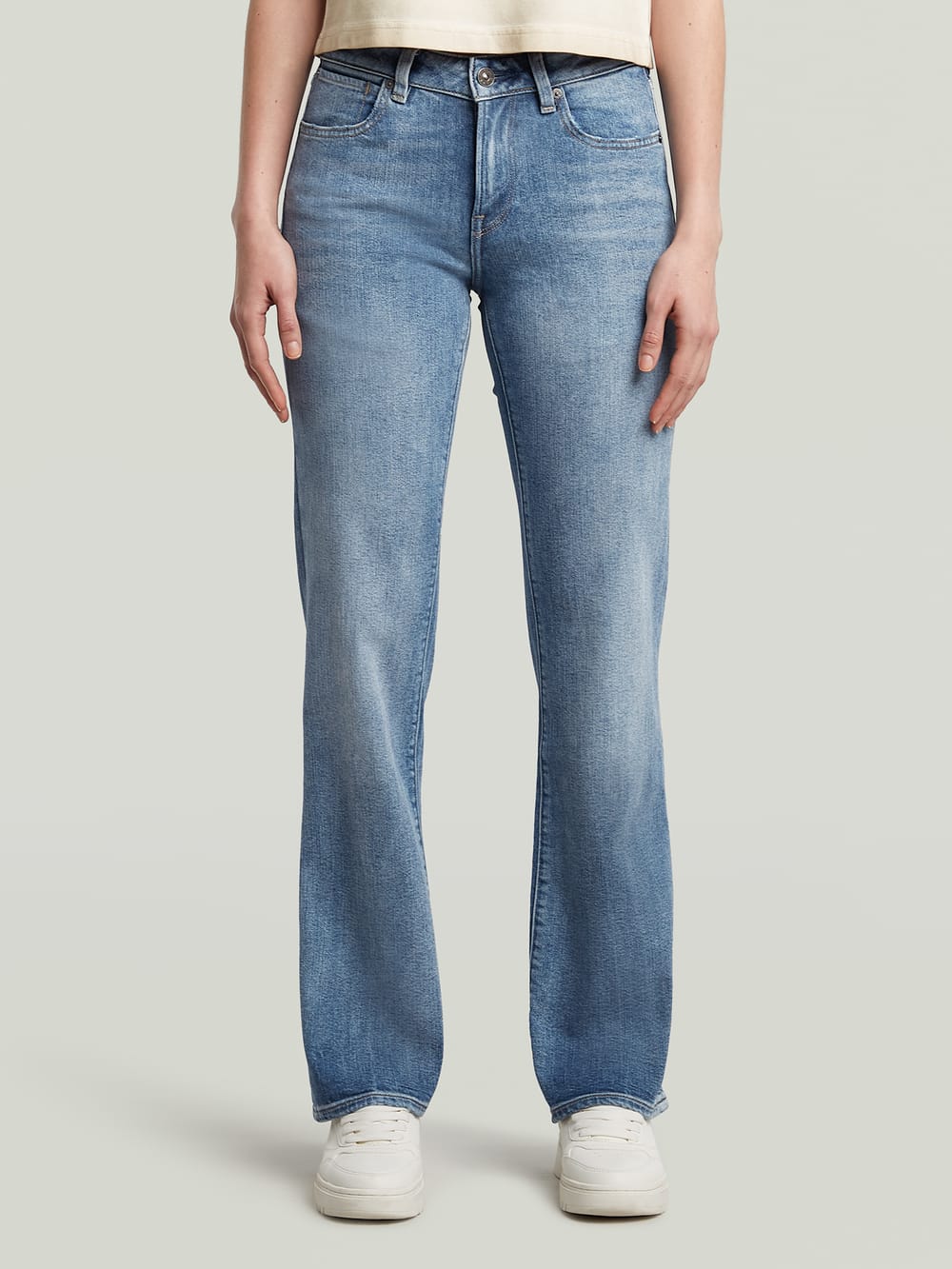新品 正規品!!  Jeans Bootcut Low G-Staq | US G-STAR® | blue Medium パンツ