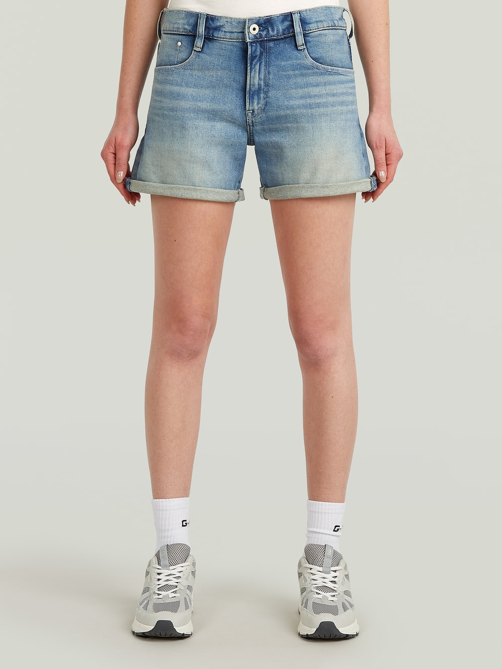 送料込★G-Star★Judee Clean Edge Wide ショートパンツ Judee Short Clean Edge Shorts | Beige | G-STAR® NL