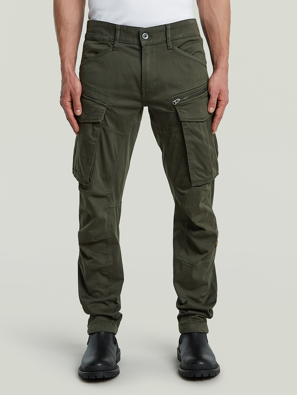 Rovic Zip 3D Regular Tapered Denim Jeans | Black | G-STAR® PL
