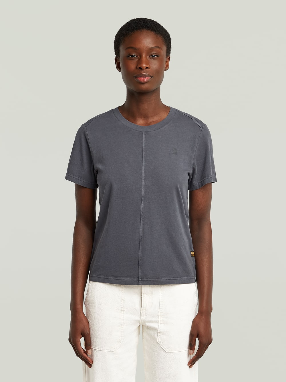 送料込★G-Star★Seam Detail Loose Tシャツ Seam Detail Loose T-Shirt | ダークブルー | G-STAR® JP