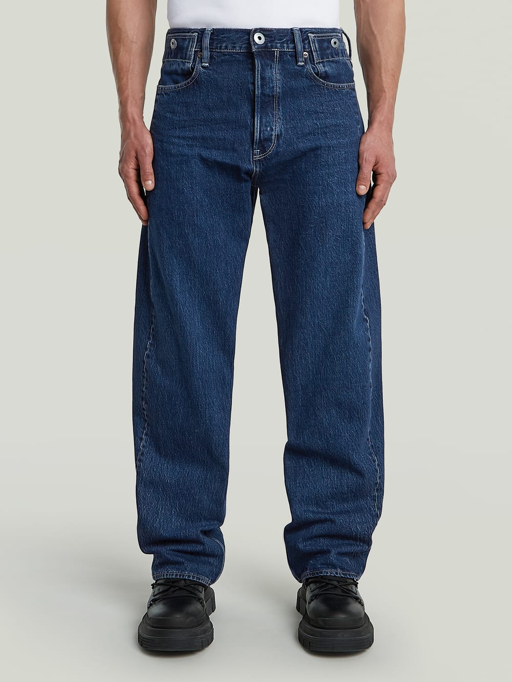 Bend 3D Cargo Loose Jeans | Light blue | G-STAR® US
