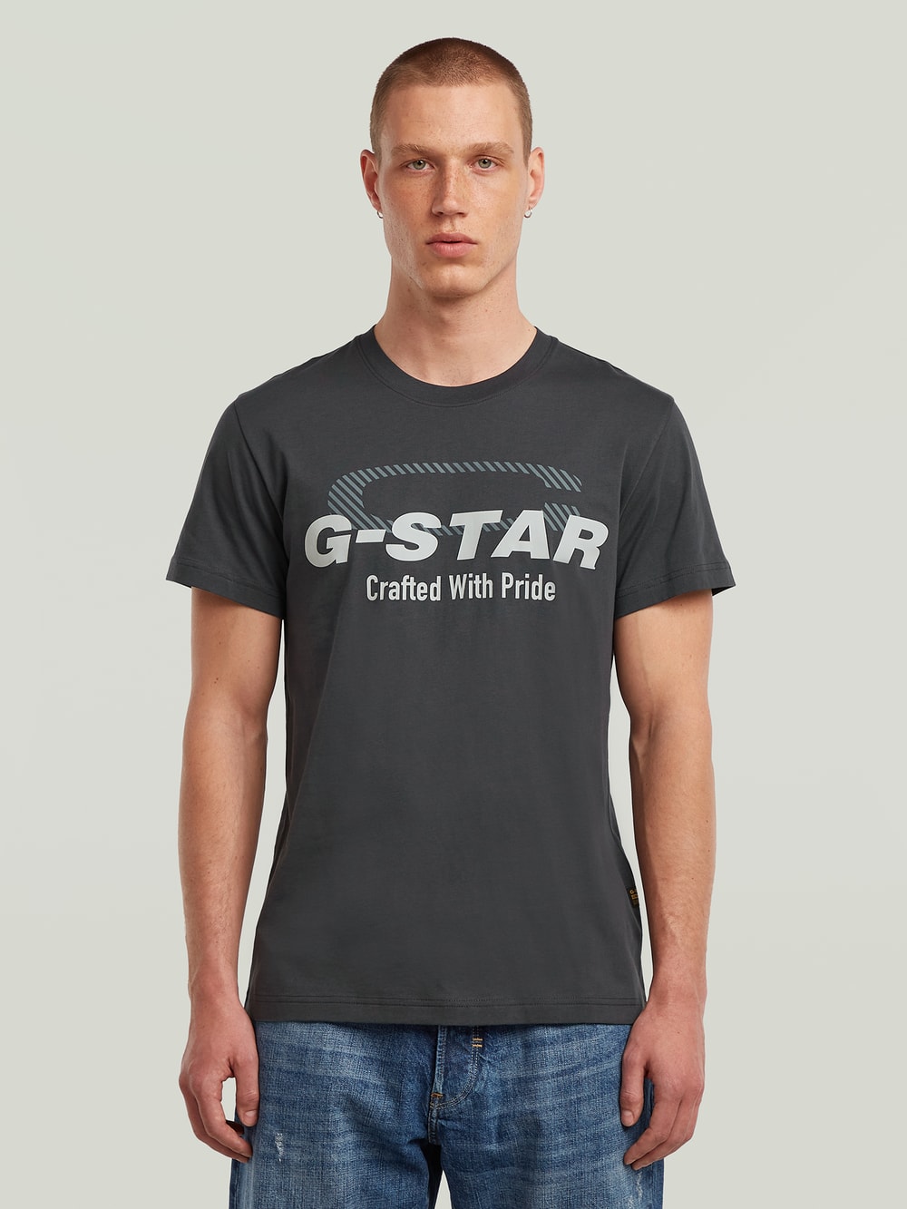 送料込★G-Star★G-Script Tシャツ G-Star RAW｜【公式ショップ】G-SCRIPT T-SHIRT/フロント