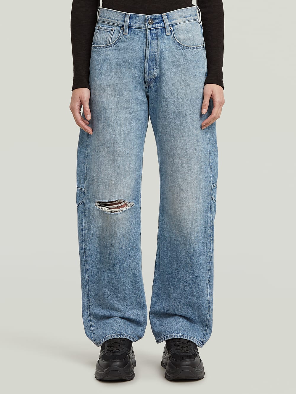 Bowey 3D Extreme Carpenter Loose Jeans | Medium blue | G