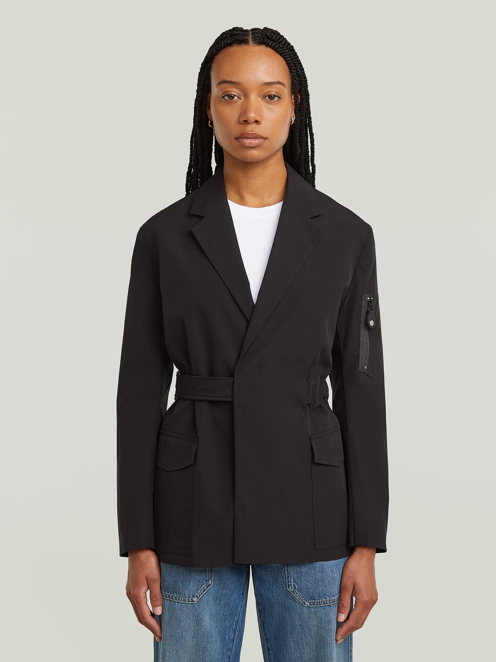 G-STAR RAW GS-339 ブラウン チェスターコート THOM BROWNE - ジヨン着 トムブラウン THOM BROWNE バルカラー