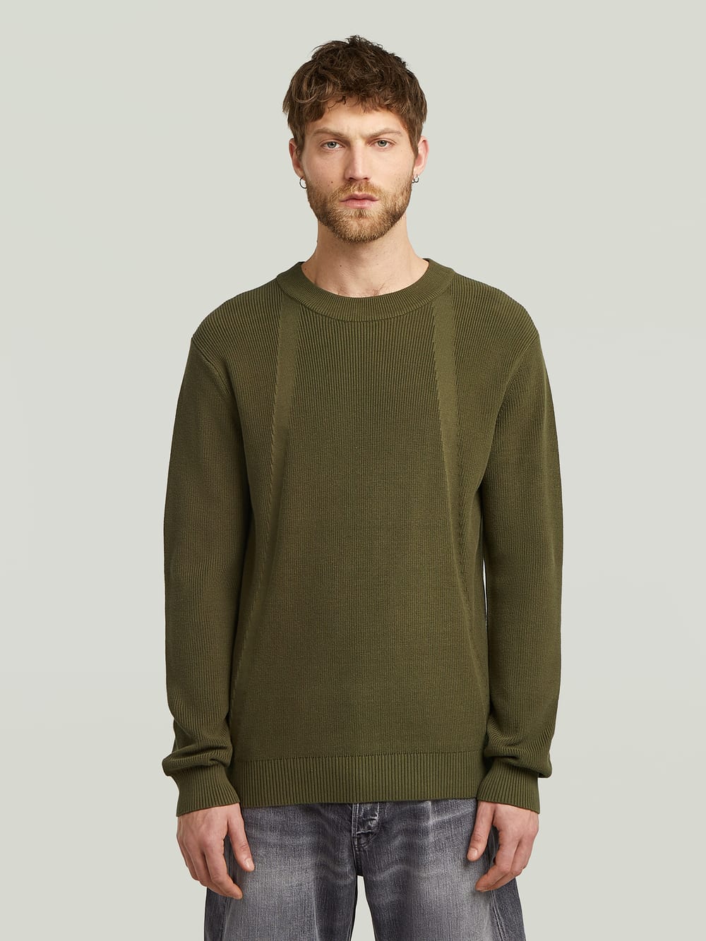 Core Knitted Sweater | Black | G-STAR® US