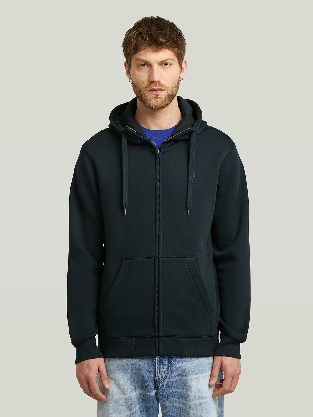 Premium Core Hooded Sweater | Black | G-STAR® US