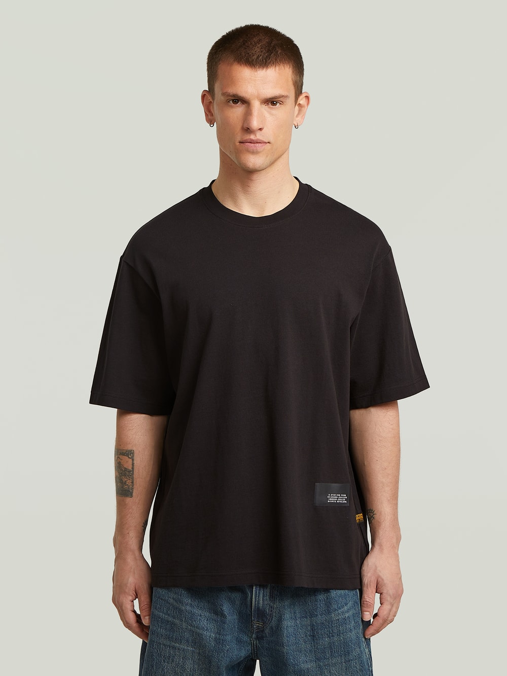 Foxy Chest Boxy T-Shirt | ブラック | G-STAR® JP