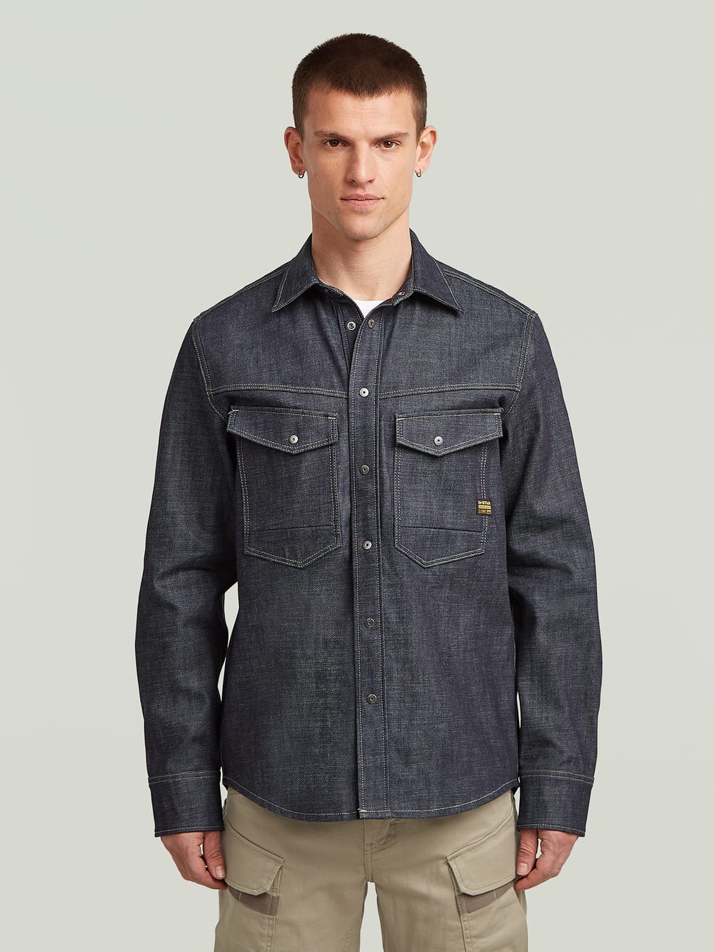 Dakota Slim Shirt | Black | G-STAR® US