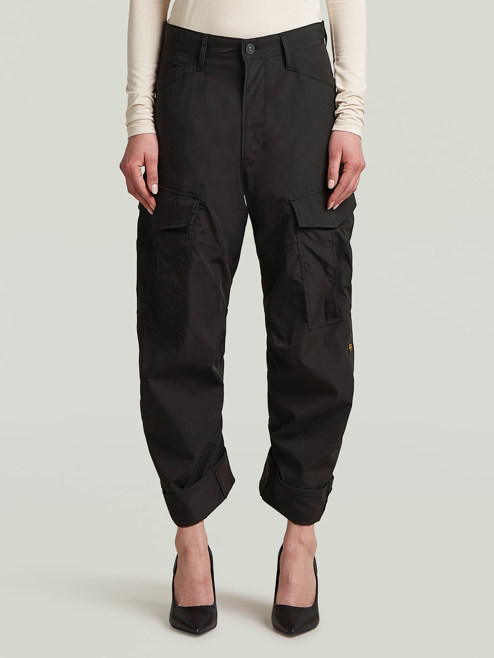 L'Appartement エーゴールドイーGINERVA CARGO PANT Vans Service Cargo beige pants | AW LAB