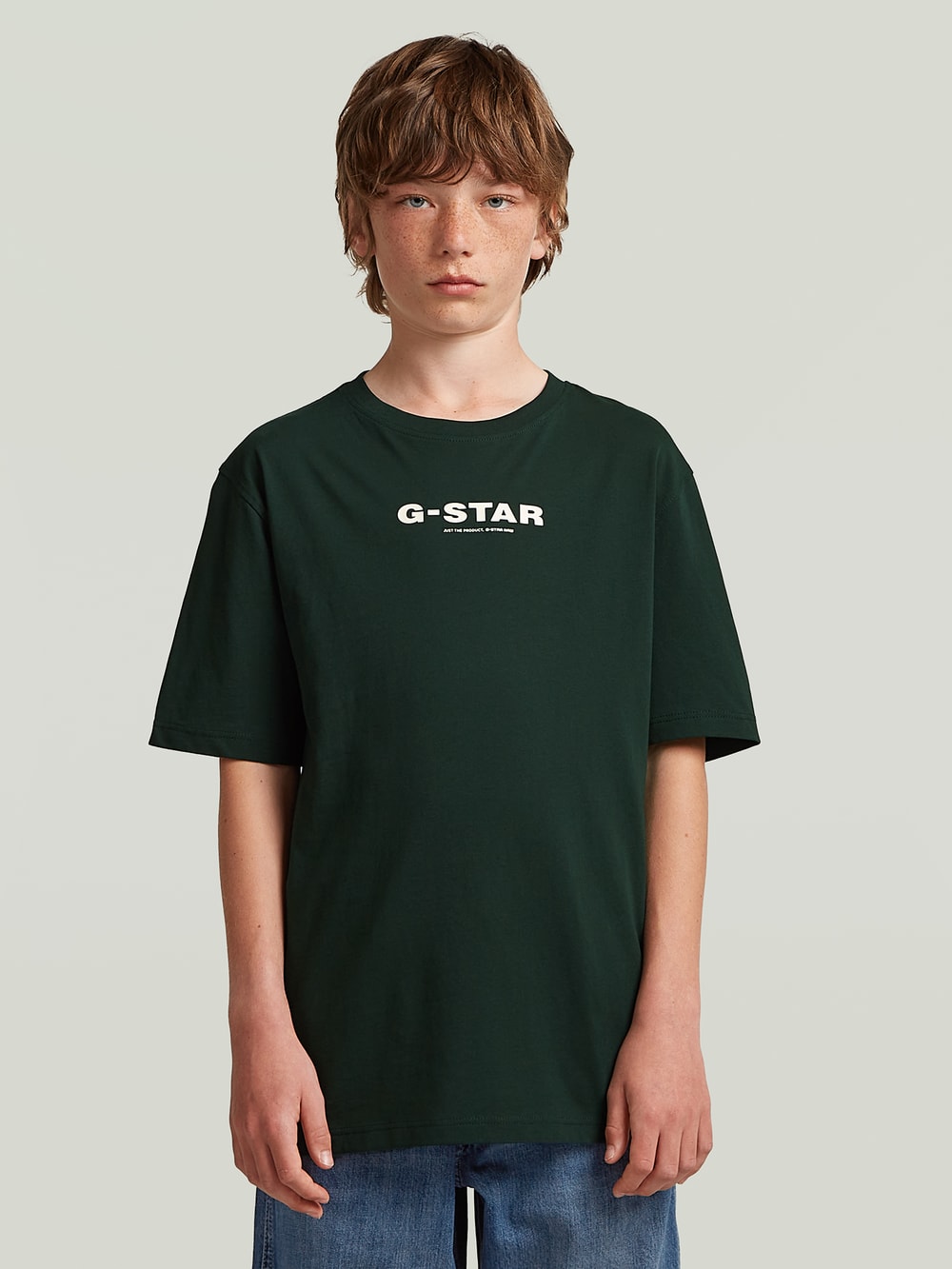 Pigment Dye Loose T-Shirt | Medium blue | G-STAR® PL