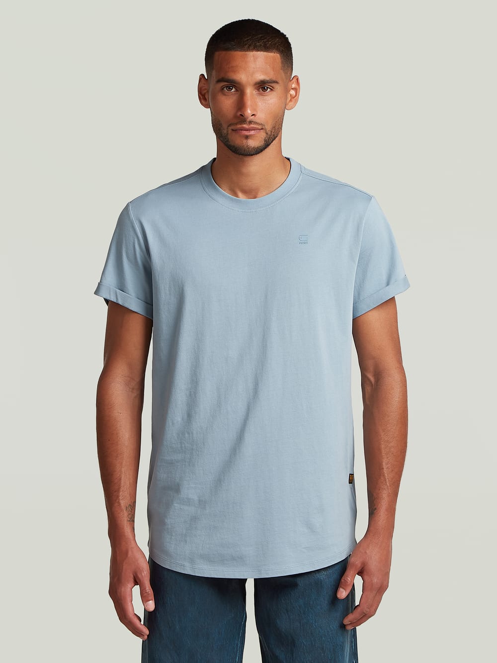 送料込★G-Star★Moto Loose Tシャツ Heavy Cable Loose Mock Knit | ブラック | G-STAR® JP