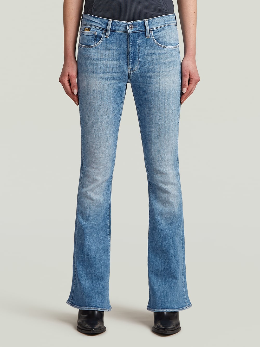 3301 Flare Jeans | Black | G-STAR® US