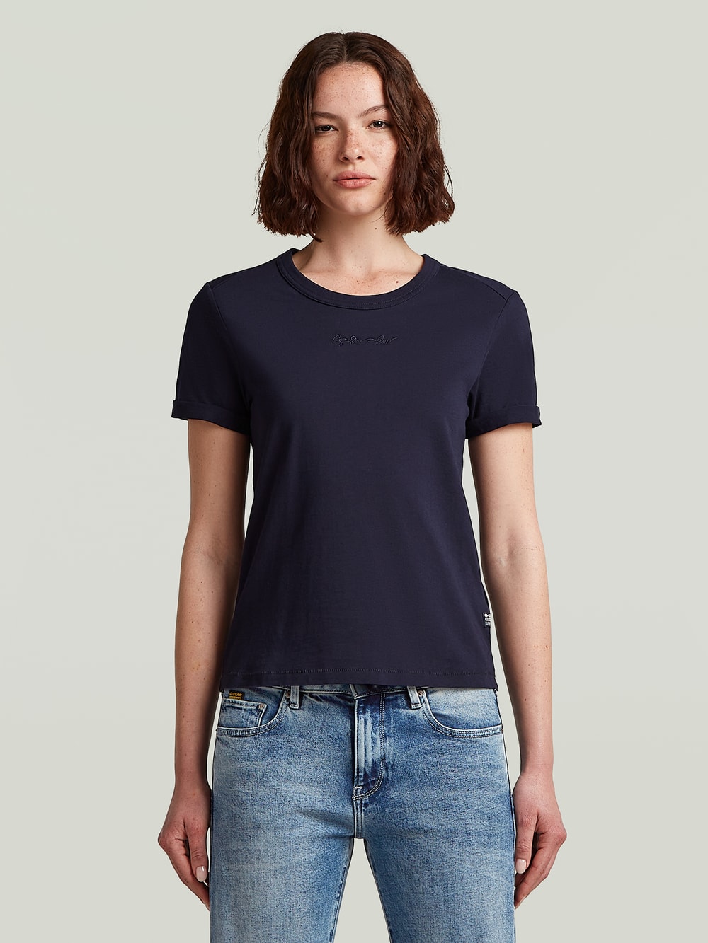 Embro Logo T-Shirt | White | G-STAR® US