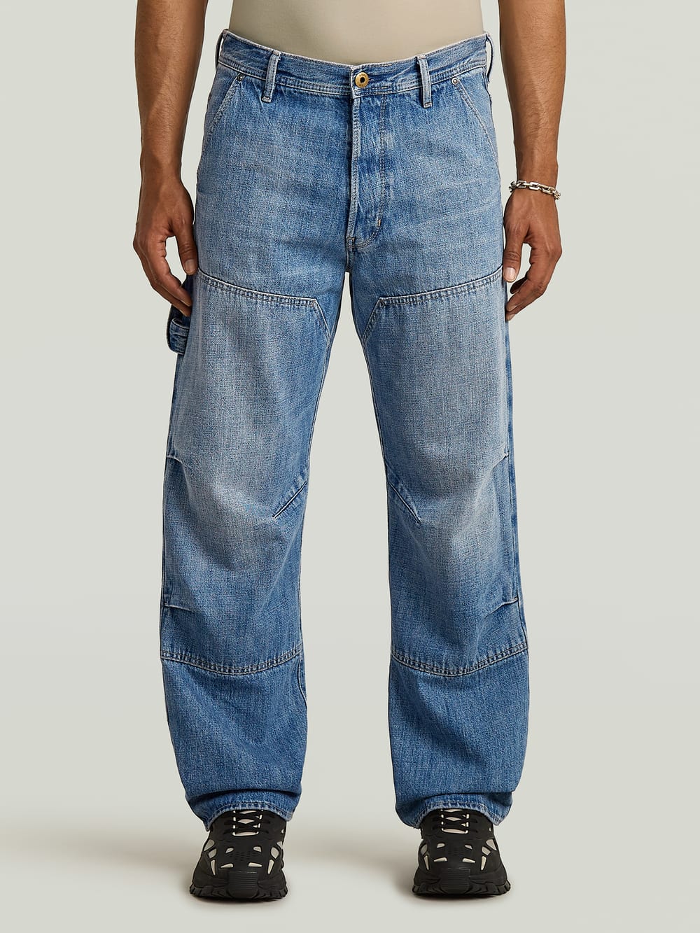 Carpenter 3D Loose Jeans | Medium blue | G-STAR® US