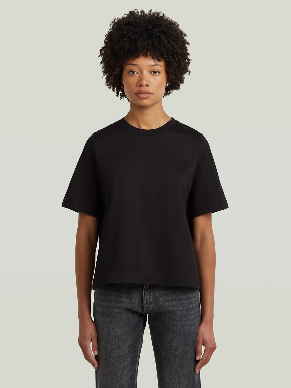 Boxy T-Shirt | Black | G-STAR® US