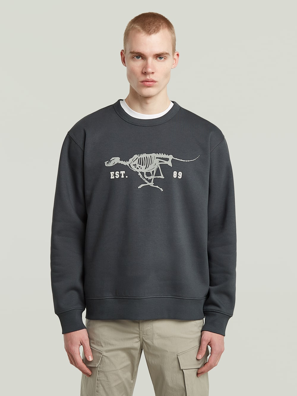 ⭐︎Grgrmnページ⭐︎ Text Graphic Sweater | ブラック | G-STAR® JP