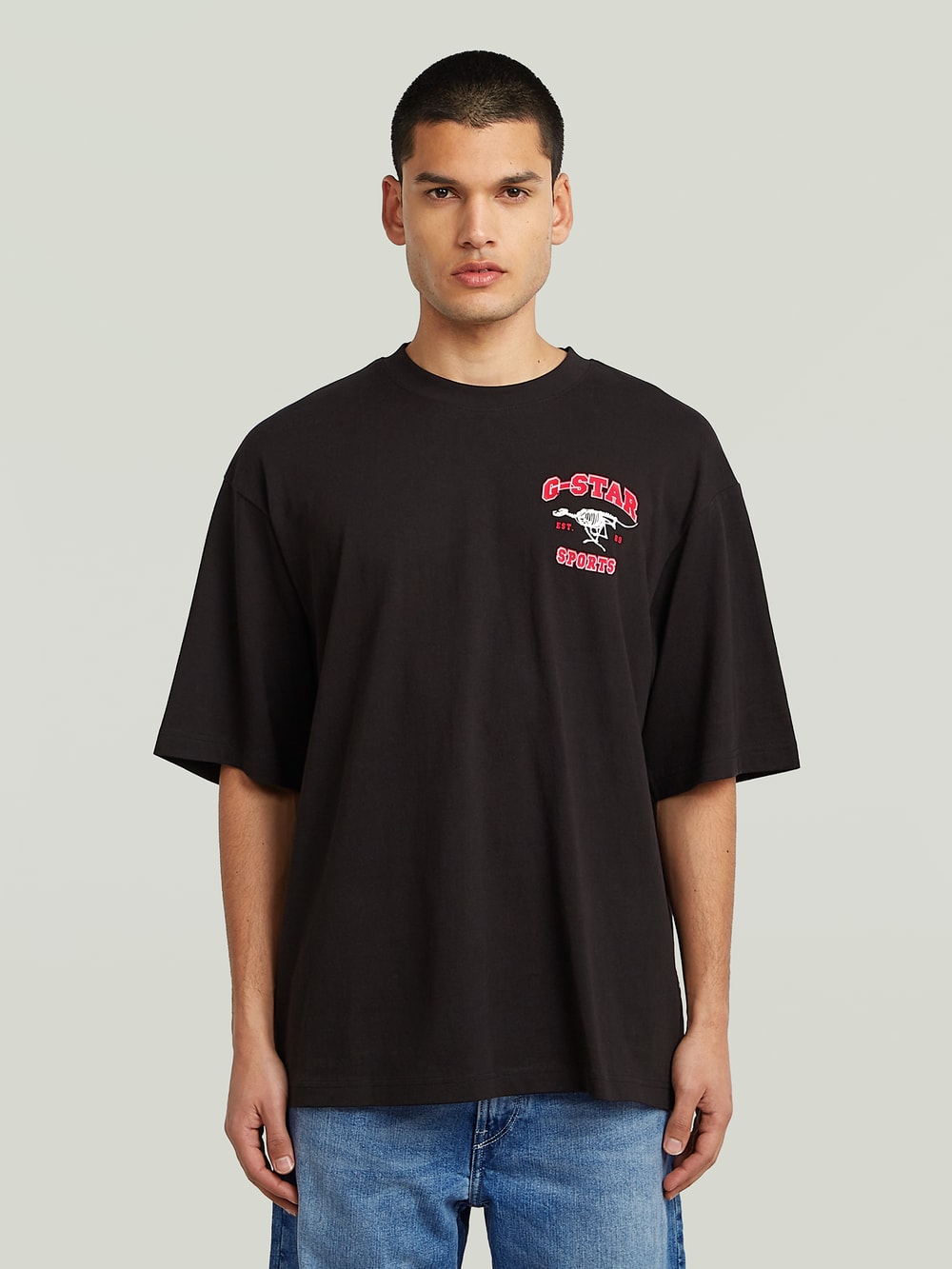 Back Graphic Arch T-Shirt | Black | G-STAR® PL