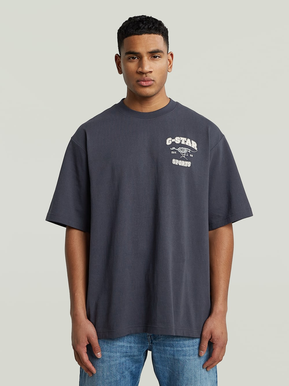 送料込★G-Star★Moto Loose Tシャツ G-STAR RAW tシャツ MOTO BOXY GRAPHIC/オーバーサイズ
