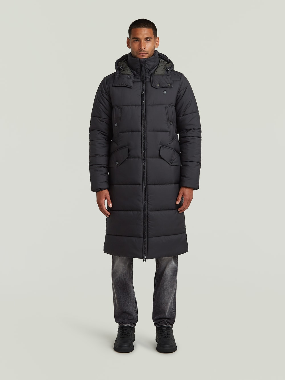 Vexiangni Manteau D'hiver Pour Homme, Coupe Ajustée, 5XL, Noir, Simple Boutonnage, Décontracté, Chaud, Pour Le Travail, Avec Col Montant, Manteau Court, Veste D'hiver, Manteau Long, Manteau En Laine