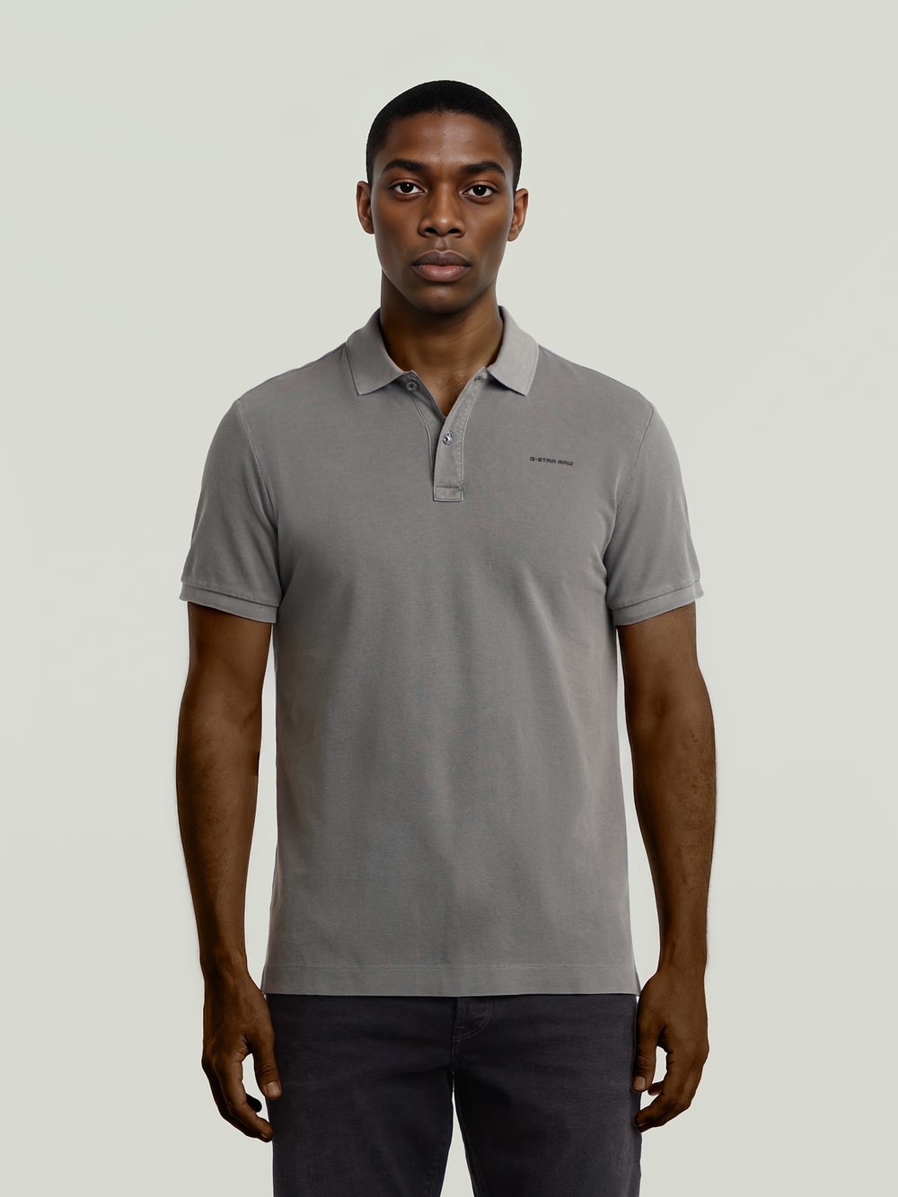 トップス this uniform star polo charcoal Star Polo Charcoal – This Uniform