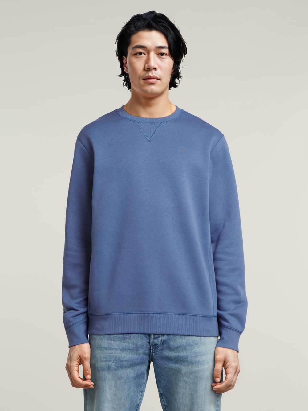 G-STAR ジースター PREMIUM CORE HALF ZIP SWEATER メンズ Premium Core Half Zip Sweater | ブラック | G-STAR® JP