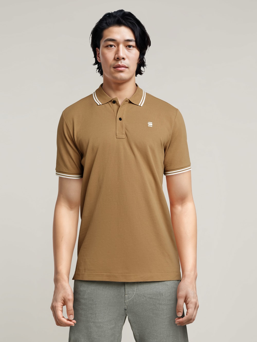 Dunda Slim Polo | ブラック | G-STAR® JP