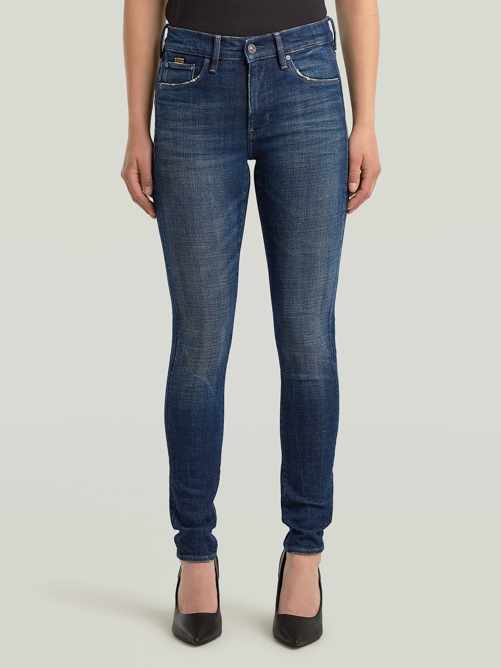 送料込★G-Star★ジーンズ 3301 High Waist Skinny デニム 3301 High Waist Skinny Jeans | Medium blue | G-STAR® US