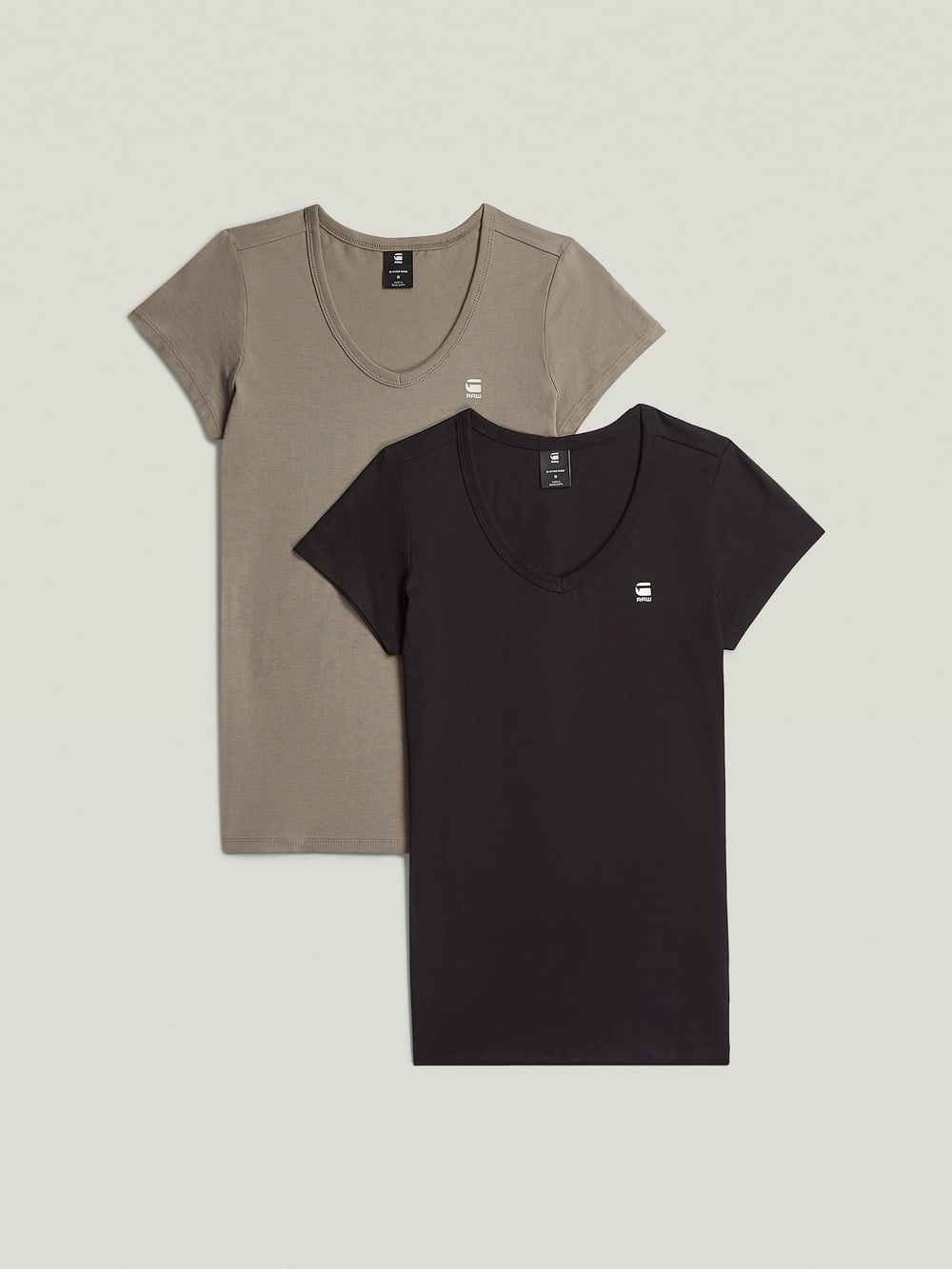 送料込★G-Star★Base Tシャツ 2pac G-STAR Base Layer Crew Neck Short Sleeve T-Shirt 2-Pack