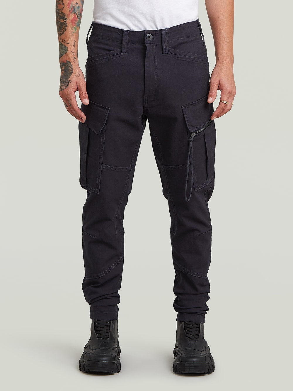 【PORTERNA】 Cargo Trousers Sixth June cargo pants in gray | ASOS