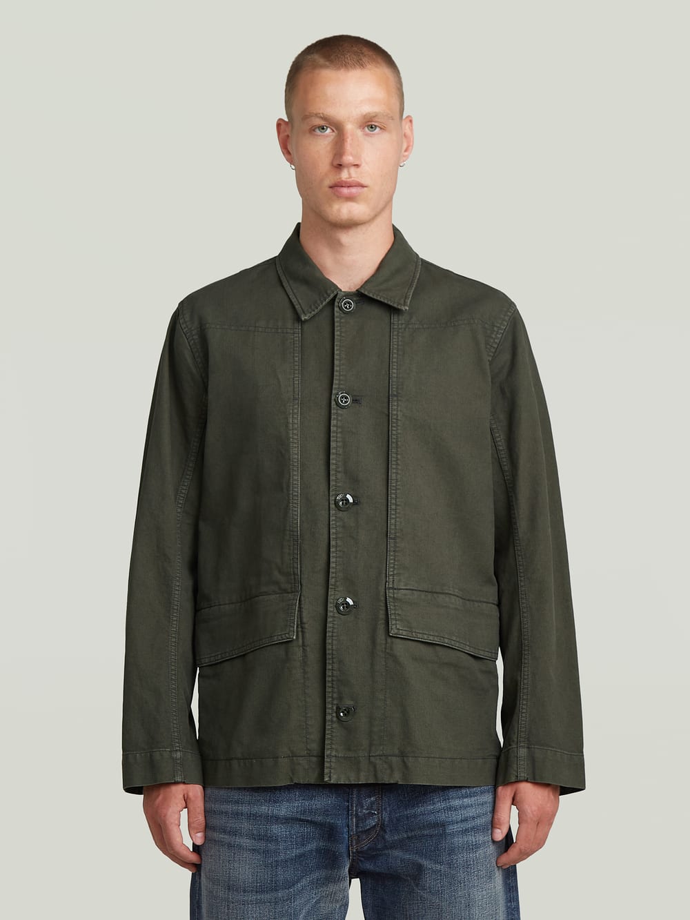 【G-Star】MOWER DENIM OVERSHIRT WMN Men's Overshirts | Men's Shirt Jackets & Shackets | G-Star