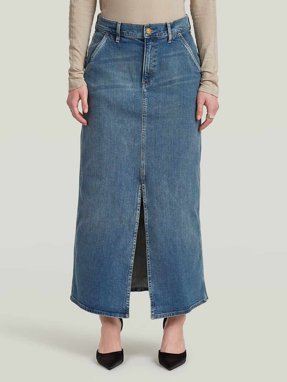 【G-STAR RAW】Wrap Midi Skirt  25 Women's Skirts | A-Line, Pencil & Wrap Skirts | G-Star® US